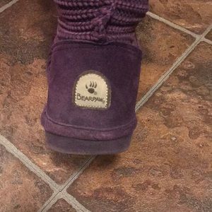 Bearpaw knit boots